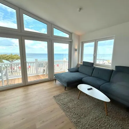 Panorama Xl Im Urban Mit Meerblick Strandkorb Fuer Bis Zu 10 Personen טימנדורפר שטרנד