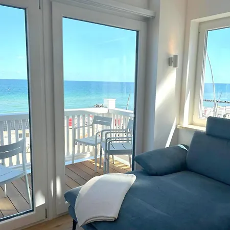 Panorama Xl Im Urban Mit Meerblick Strandkorb Fuer Bis Zu 10 Personen דירה *