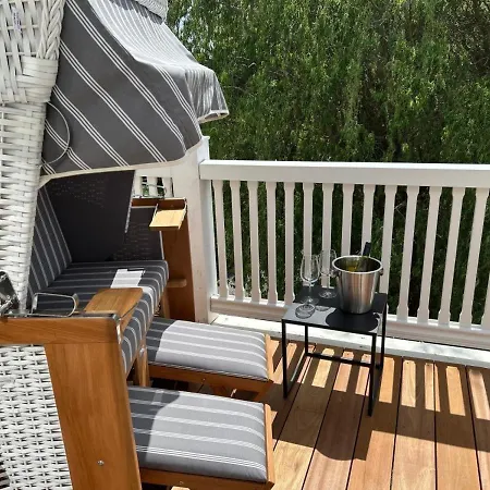 Panorama Xl Im Urban Mit Meerblick Strandkorb Fuer Bis Zu 10 Personen شقة *